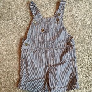 Wrangler short overalls “train engineer”